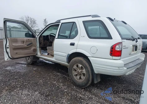 2000 Isuzu Rodeo Ls/Lse/S 3.2L from USA, damaged, VIN 4S2CK58W7Y4324567